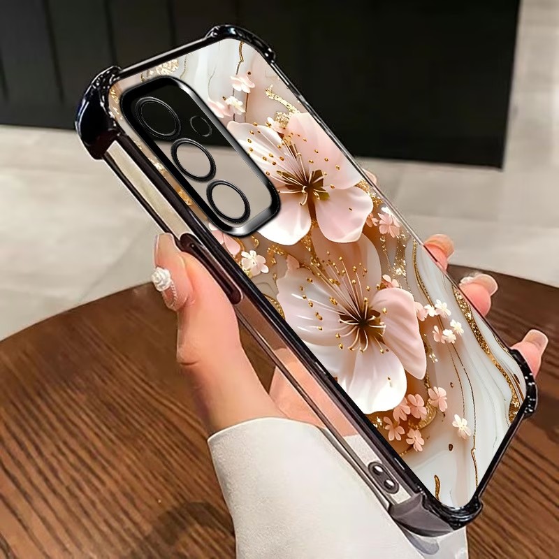 Electroplated Flower Clear Pho - Samsung Galaxy S25 recension och pris