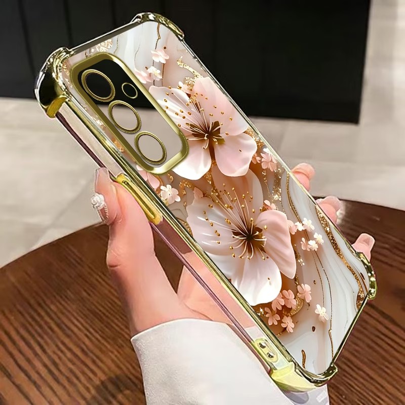Electroplated Flower Clear Pho - Samsung Galaxy S25 recension och pris