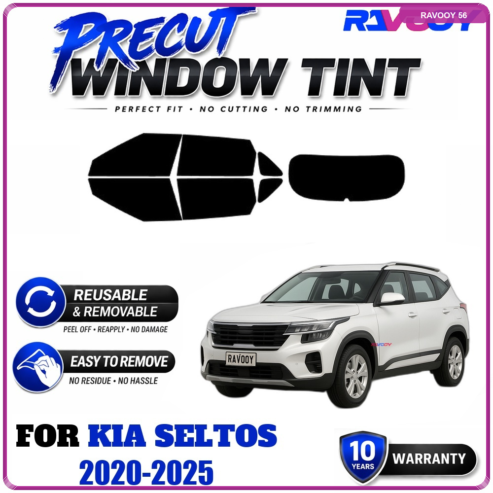 RAVOOY Precut Window Tint, Reu - Air Bubble Remover recension och pris
