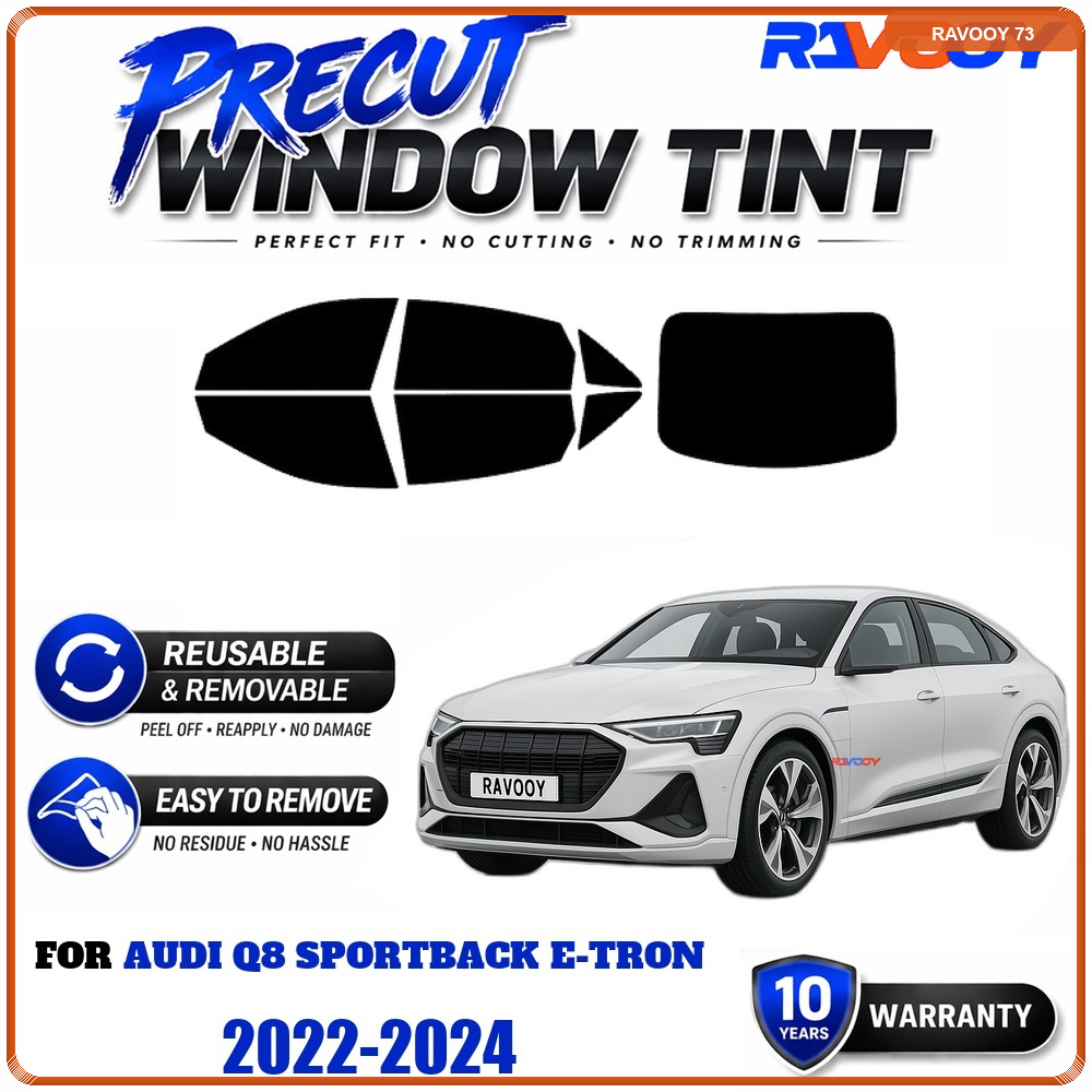 RAVOOY Precut Window Tint, Reu - Air Bubble Remover recension och pris
