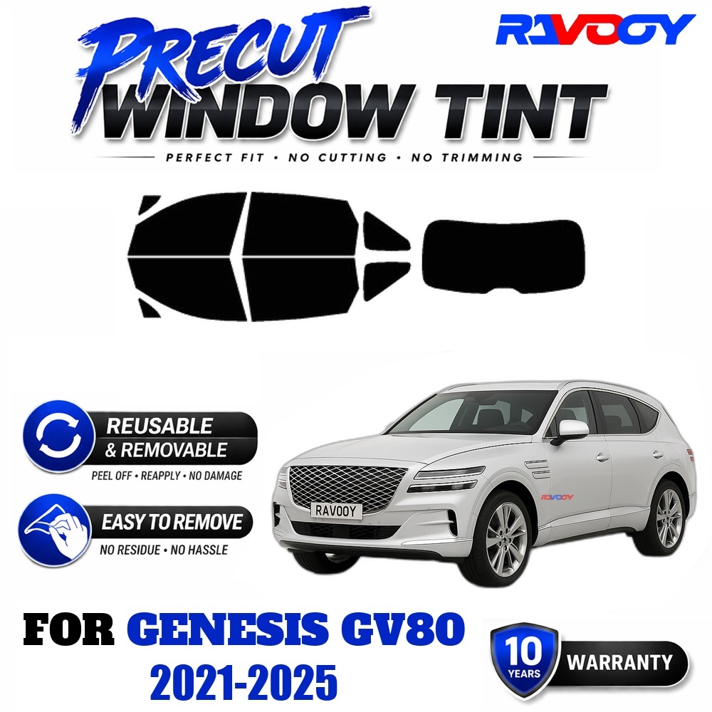 RAVOOY Precut Window Tint, Reu - Air Bubble Remover recension och pris