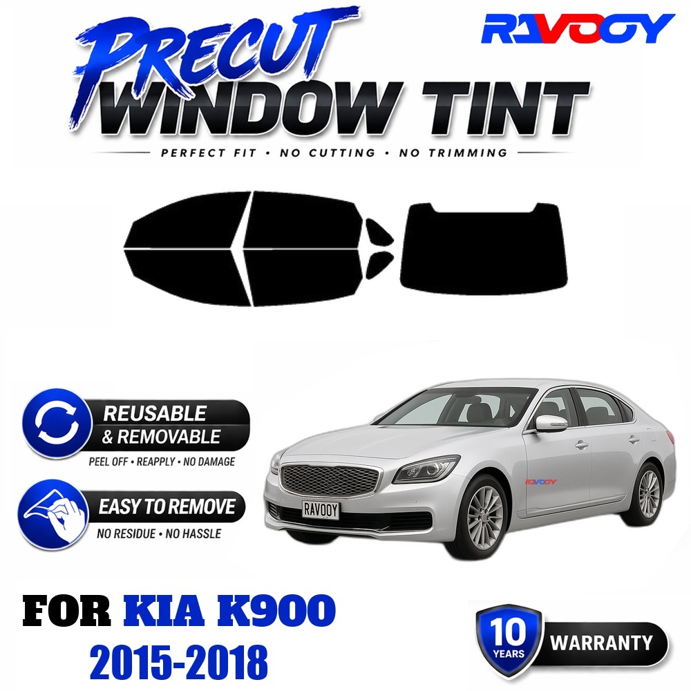 RAVOOY Precut Window Tint, Reu - Air Bubble Remover recension och pris