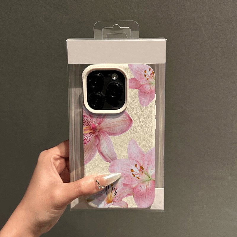 Pink Lily Lychee Texture Phone - Samsung Galaxy S25 recension och pris